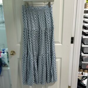Zara Tiered Maxi Skirt